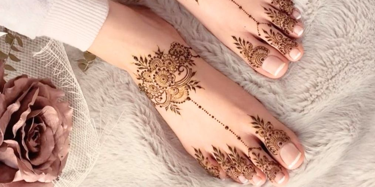 Feet Mehandi Service Feet Mehandi