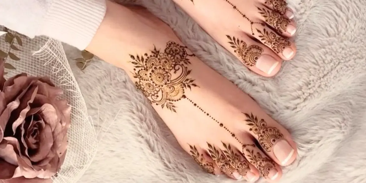 Foot Mehandi Design Delhi